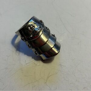 Vivienne Westwood Armor Ring Medium Silver